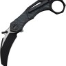 Taschenmesser WE Knife Tayra M390 | Tiger Stripe Titanium Black Stonewashed