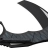 Taschenmesser WE Knife Tayra M390 | Tiger Stripe Titanium Black Stonewashed