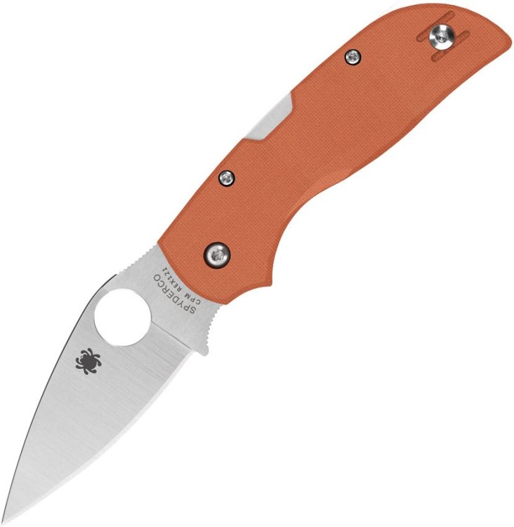 Складной нож Spyderco Chaparral | CPM REX 121 | Orange G10