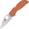 Складной нож Spyderco Chaparral | CPM REX 121 | Orange G10 Складной нож Spyderco Chaparral | CPM REX 121 | Orange G10