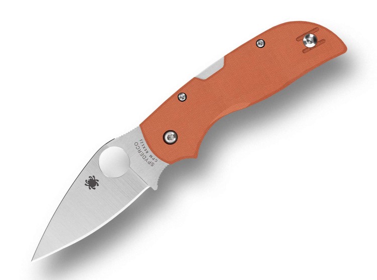 Складной нож Spyderco Chaparral | CPM REX 121 | Orange G10