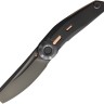 Cuchillo Cuchillo plegable | Navajas Reate Knives VK-CLU | Titanium stonewash | Elmax