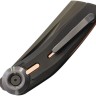 Cuchillo Cuchillo plegable | Navajas Reate Knives VK-CLU | Titanium stonewash | Elmax