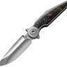 Taschenmesser Rike Knife Viper 3 V2 | Orange CF | M398 | Titanium