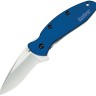 Складной нож Kershaw Scallion folding knife blue 1620NB