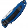 Складной нож Kershaw Scallion folding knife blue 1620NB