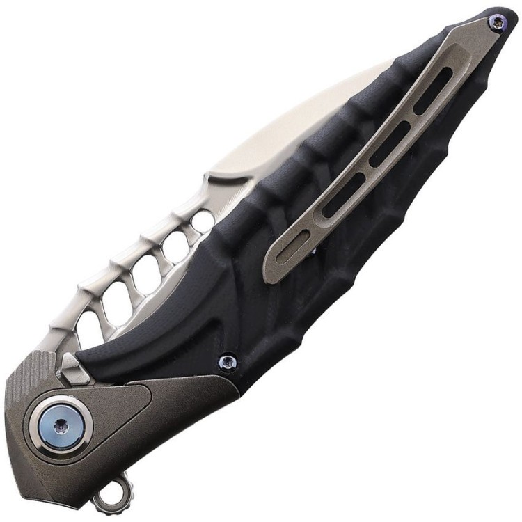 Rike Knives Thor 7 Framelock folding knife Black