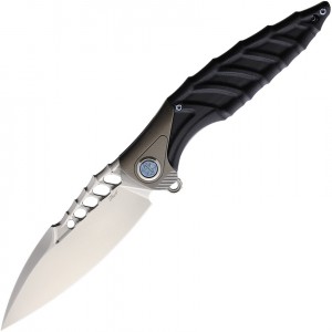 Rike Knives Thor 7 Framelock folding knife Black