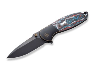 Складной нож  WE Knife Nitro OG Titanium Black Nebula Fat Carbon