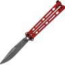 Taschenmesser Kershaw Lucha Butterfly Knife Red