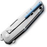 Складной нож LionSteel Q4ttro | Titanium Grey CF | MagnaCut