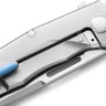 Складной нож LionSteel Q4ttro | Titanium Grey CF | MagnaCut