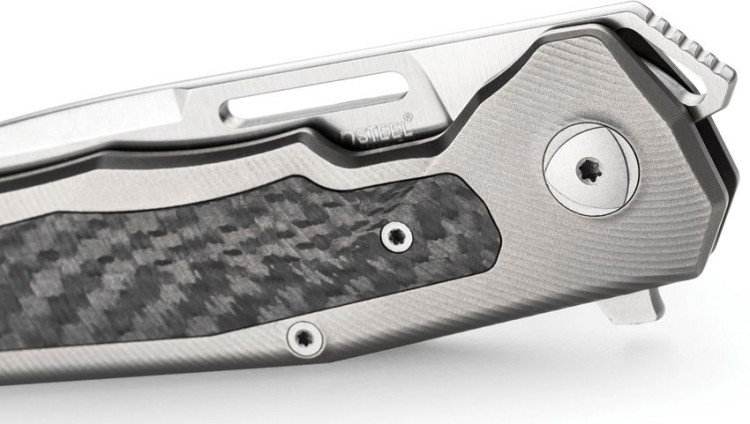 Taschenmesser LionSteel Q4ttro | Titanium Grey CF | MagnaCut Taschenmesser LionSteel Q4ttro | Titanium Grey CF | MagnaCut
