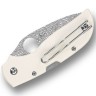 Складной нож Spyderco Chaparral | Ivory G-10 | Damasteel Складной нож Spyderco Chaparral | Ivory G-10 | Damasteel