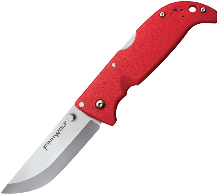 Складной нож Cold Steel Finn Wolf Lockback folding knife red 20NPH