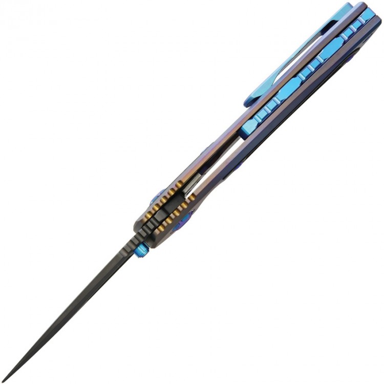 Cuchillo Cuchillo plegable EOS Dorado S Framelock Flame Cuchillo Cuchillo plegable EOS Dorado S Framelock Flame