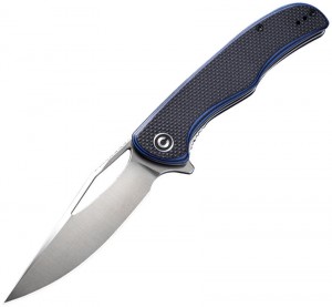 CIVIVI Shredder folding knife blue/black coarse texture C912A