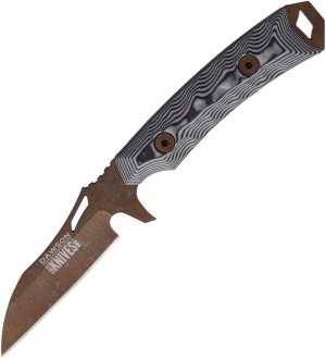 Dawson Knives Revelation | Fixed Blade | Black/White