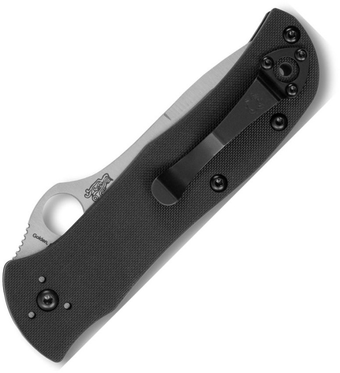 Spyderco Starmate | Black G10 | CPM 20CV | Sprint Run