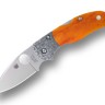 Складной нож Spyderco Native 5 50th Anniversary S90V Amber Bone