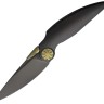 Rike Knife Predator | DLC Titanium | M390 Rike Knife Predator | DLC Titanium | M390