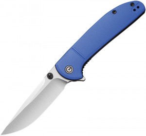 CIVIVI Knives Badlands Vagabond Satin Blade, Blue FRN Handles C2019C 