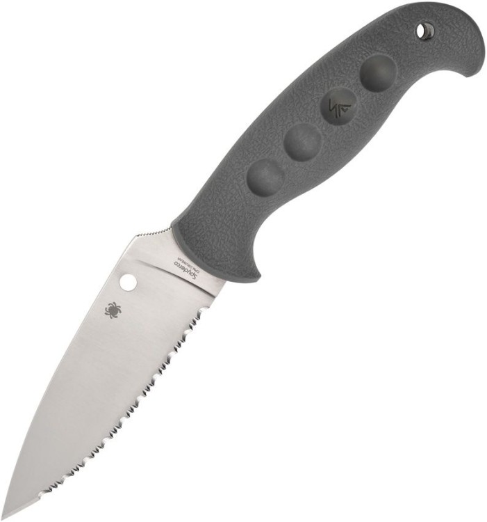 Cuchillo Cuchillo Spyderco Temperance Fixed Blade Gray
