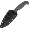 Cuchillo Cuchillo Spyderco Temperance Fixed Blade Gray