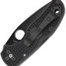Cuchillo Cuchillo plegable | Navajas Spyderco Native 5 | Lockback Black Serrated