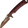 Feststehendes Messer Dawson Knives Revelation | Fixed Blade Black/Red