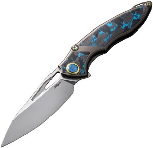 Складной нож Rike Knife 1902 | Blue CF
