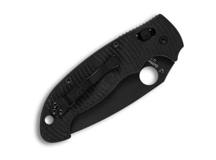 Taschenmesser Spyderco Manix 2XL | Salt Black G10 | CPM MagnaCut