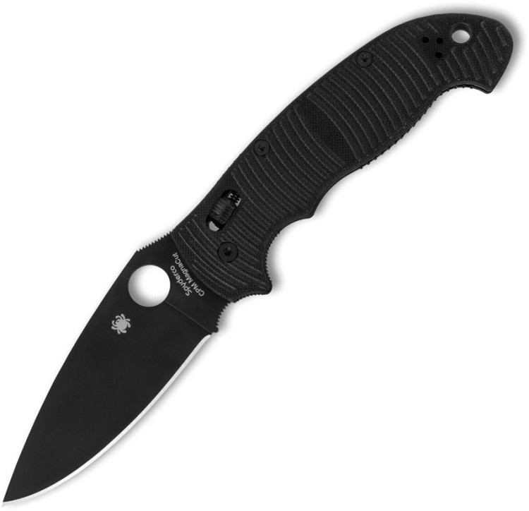 Складной нож Spyderco Manix 2XL | Salt Black G10 | CPM MagnaCut