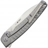 Kizer Cutlery Splinter CPM S35VN folding knife grey