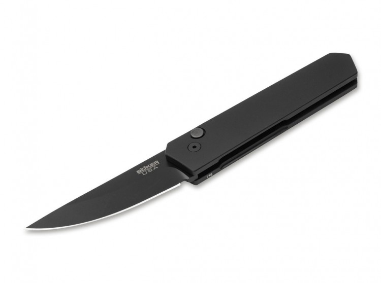Böker Plus Kwaiken Compact Auto folding knife black 01BO255