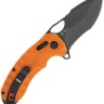 Складной нож SOG Kiku XR LTE Blaze Orange G10 Carbon 12-27-03-57