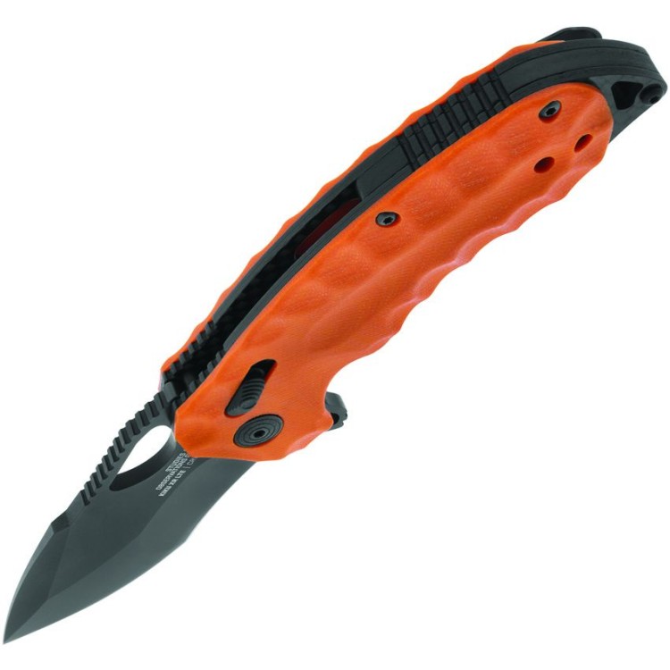 Cuchillo Cuchillo plegable | Navajas SOG Kiku XR LTE | Blaze Orange G10 Carbon 12-27-03-57