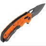 Cuchillo SOG Kiku XR LTE folding knife Blaze Orange G10 Carbon 12-27-03-57