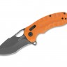 Cuchillo SOG Kiku XR LTE folding knife Blaze Orange G10 Carbon 12-27-03-57