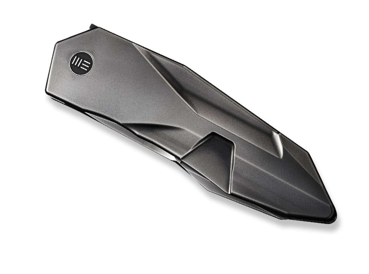 Cuchillo Cuchillo plegable WE  Solid SLT Titanium, Grey