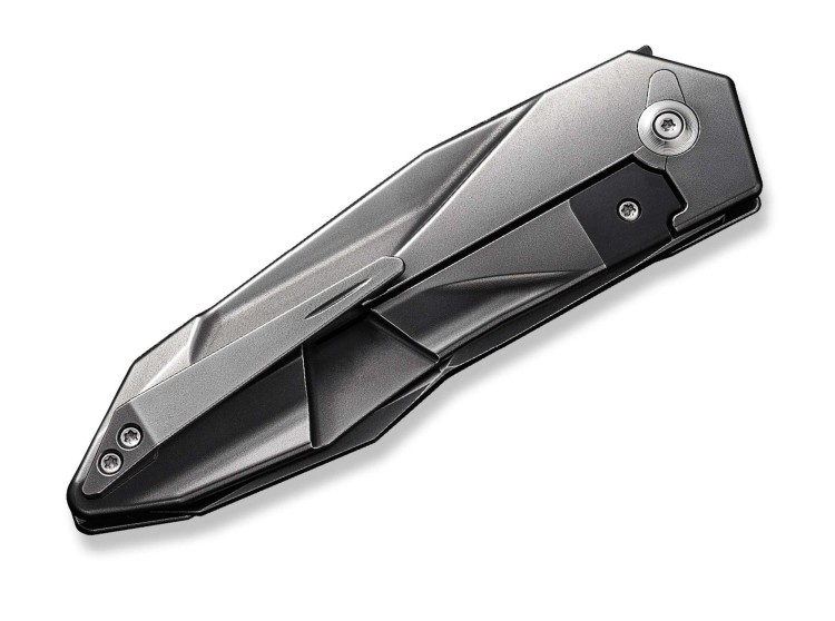 Cuchillo Cuchillo plegable WE  Solid SLT Titanium, Grey