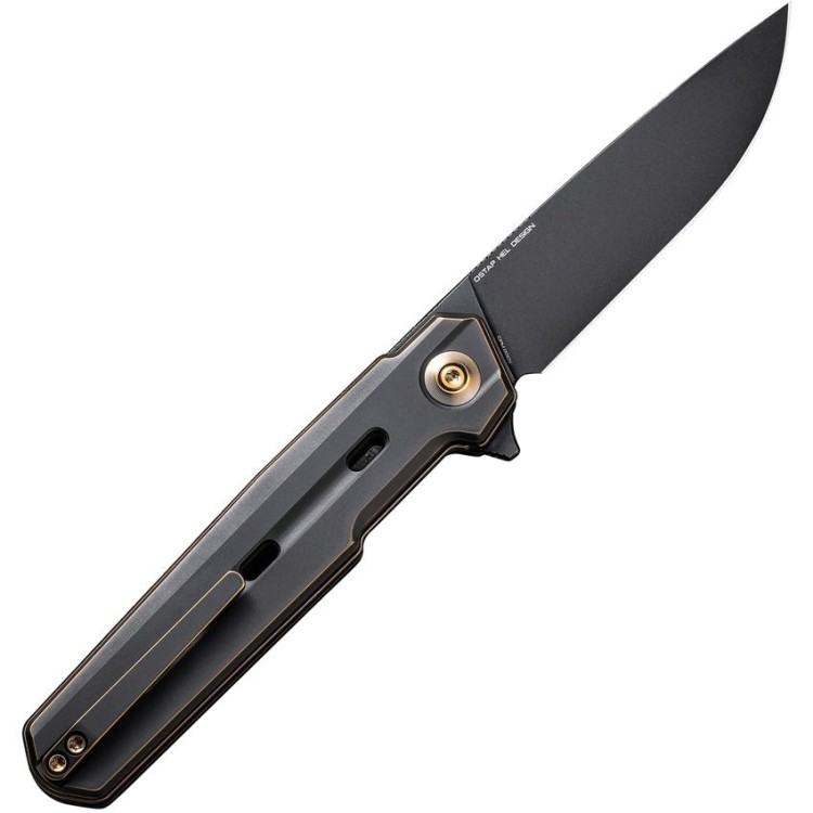 Cuchillo Cuchillo plegable | Navajas We Knife Navo | Bronze Cuchillo Cuchillo plegable | Navajas We Knife Navo | Bronze