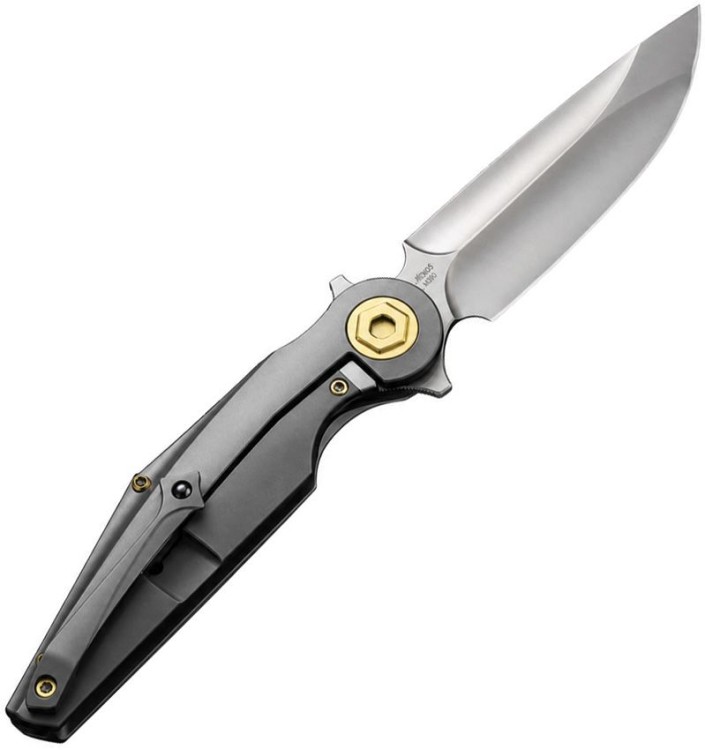 Rike Knife Viper 3 | M398 | Titanium Dark Gray