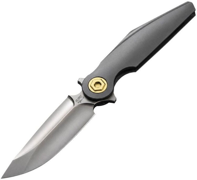 Rike Knife Viper 3 | M398 | Titanium Dark Gray