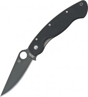 Складной нож Spyderco Military black C36GPBK