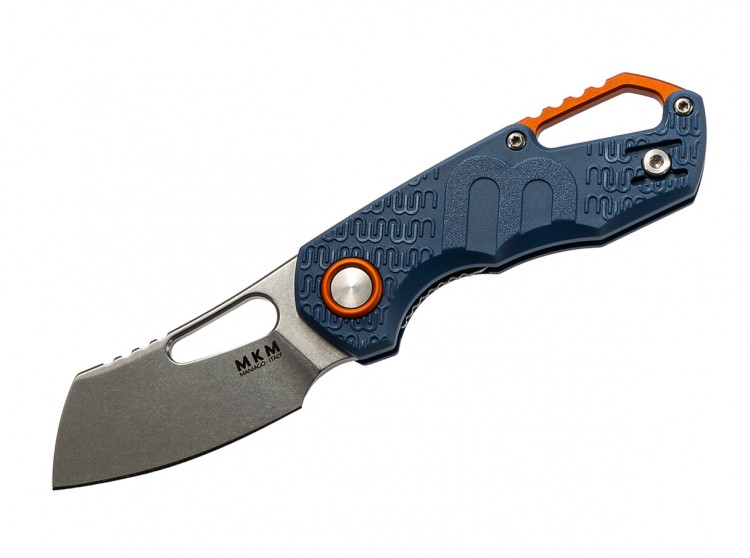 Складной нож MKM Knives Isonzo Cleaver folding knife blue MKFX03-2-PBL