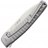 Kizer Cutlery Splinter CPM S35VN folding knife silver