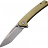 Taschenmesser CIVIVI Knives Keen Nadder, N690 Compound Tanto Blade, Olive Micarta Handles C2021C 