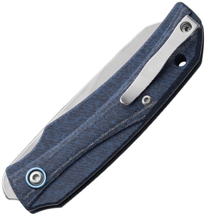 Складной нож  MKM Ice Micarta Denim | MagnaCut Складной нож  MKM Ice Micarta Denim | MagnaCut