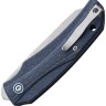 Cuchillo Cuchillo plegable | Navajas  MKM Ice Micarta Denim | MagnaCut